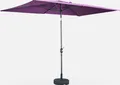 Produktbild: sweeek - Rechteckiger Sonnenschirm 2x3m - Violett