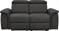 Produktbild: Home affaire 2-Sitzer Pareli 172cm, manuelle u. elektr. Relaxfunktion, USB, Kopfteil-Verstellung, LED, in Echtleder, Kunstleder, Web