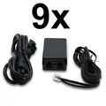 Produktbild: POSTEN 9x UNIFY Openstage / Openscape Desk Phone Netzteil L30250-F600-C141 gebr.