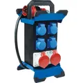 Produktbild: as-Schwabe Tragbarer Stromverteiler CEE 400V 16A auf 4x Schuko & 2x CEE IP44