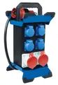 Produktbild: Stromverteiler Verteiler tragbar mobil CEE 400V 16A auf 4x Schuko & 2x CEE IP44