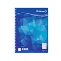 Produktbild: Pelikan 100120 Spiralblock A5, 80 Blatt, Lineatur 27 (liniert), Schulschreibpapier, 90g/m², FSC Mix, weiß