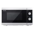 Produktbild: Sharp YC-MG01ES Mikrowelle mit Grill 800W 20L Mikrowellengerät 5 Stufen