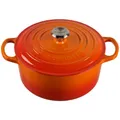 Produktbild: Le Creuset Signature Bräter rund 22 cm ofenrot