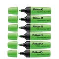 Produktbild: PELIKAN Textmarker 490 Textmarker 6 Stück 1-5 mm Keilspitze neongrün