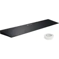 Produktbild: VEVOR Schwellenrampe Vollgummi Türschwellenrampe Max. Tragfähigkeit bis zu 15Tonnen Bordsteinrampe 90x20x4cm Rollstuhlrampe mit doppelseitigem Kl...