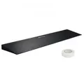 Produktbild: VEVOR Schwellenrampe Vollgummi Türschwellenrampe Max. Tragfähigkeit bis zu 15Tonnen Bordsteinrampe 90x20x4cm Rollstuhlrampe mit doppelseitigem Klebe
