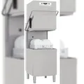 Produktbild: KBS Gastrotechnik KBS Haubenspülmaschine 721x836x1565 mm 65 Körbe pro Stunde  Wasserenthärter