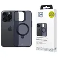 Produktbild: 3mk Smoke Case Mag&Stand Hülle Apple iPhone 13 pro max – Schwarz