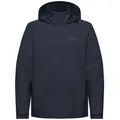 Produktbild: Jack Wolfskin Regenjacke Trailtime 2-Lagen (wasserdicht, atmungsaktiv) dunkelblau Herren