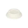 Produktbild: Papstar Dom-Deckel pure aus Zuckerrohr rund Ø 9 cm weiss 50 Stück