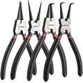 Produktbild: Bigstren Ringzangensatz 4-tlg. Set Sprengring Seegering Sicherungs Ring Zange