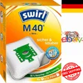 Produktbild: Swirl M 40 MicroPor Plus Staubsaugerbeutel Miele Staubsauger Filter 4er Set*