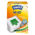 Produktbild: Swirl M40 Staubsaugerbeutel 4-er Pack M 40 kompatibel mit Miele und Hoover