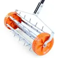 Produktbild: ?FUXTEC Rasenlüfter FX-RL400 mit 43 cm Breite, Vertikutierer Rasenbelüfter Rasenrolle
