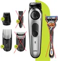Produktbild: Braun BeardTrimmer BT5040, Bart- und Haartrimmer in Schwarz/Silber