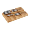 Produktbild: Messerhalter schublade Messerorganizer Messerablage Messeraufbewahrung natur
