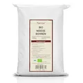 Produktbild: (5,40 EUR/kg) 25kg BIO weiße Bohnen gerocknet, weisse Bohnen BIO Großgebinde