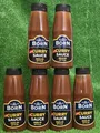 Produktbild: (14,16€/L) 6x Born Curry Sauce Berlin Style hot Grillsauce vegan 300ml Versand0€