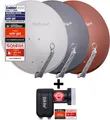 Produktbild: DUR-line Select ALU SAT-Anlage 60, 80, 90 mit Single, Twin, Quad, Octo LNB