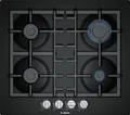 Produktbild: Bosch Serie 4 PNP6B6B90 Kochfeld Schwarz Integriert 60 cm Gaskochfeld 4 Zone(n)