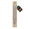 Produktbild: TFA Dostmann Analoges Innenthermometer, 12.1004, hohe Genauigkeit, aus massiven Buchenholz, Braun, L 35 x B 15 x H 206 mm