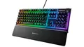 Produktbild: SteelSeries Apex 3 - Gaming Tastatur - 10-Zonen RGB-Beleuchtung - Premium magnetische Handballenauflage - Französisch (AZERTY) Layout
