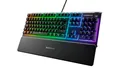 Produktbild: SteelSeries Apex 3 Gaming Tastatur mit RGB-Beleuchtung und Handballenauflage