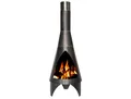 Produktbild: Buschbeck Feuerstelle Gartenkamin Colorado 125 silber-schwarz 90050.000