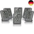 Produktbild: Bresser Thermometer Hygrometer Temeo Hygro Indicator 6er-Set zum Aufstellen