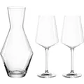 Produktbild: Leonardo Karaffe Puccini mit Weingläser 3tl (100 cl, 3 Gläser, Weissweingläser) (069528)