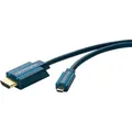 Produktbild: clicktronic micro HDMI (Typ D) - HDMI (Typ A) (5 m) (70330)