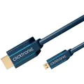 Produktbild: Clicktronic Casual Micro-HDMITMAdapterkabel Ethernet, 5,0m  HDMI auf Micro-HDMI