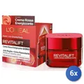Produktbild: 6X Bundle L’Oréal Paris Gesichtscreme Tag Revitalift Rote Energisierende 50 Ml