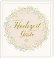 Produktbild: Unsere Hochzeit – Unsere Gäste Hochzeitsgästebuch mit Fragen zum Ausfüllen, P...