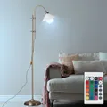 Produktbild: Stehleuchte Standlampe Beistellleuchte RGB LED Fernbedienung Höhenverstellbar