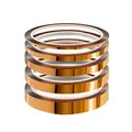 Produktbild: YIXISI 5 Stücke Kapton Tape, Hohe Temp Tape, Hohen Temperaturen Hitzebeständig Klebeband, Polyimid Film Klebeband (3mm/6mm/8mm/10mm/12mm * 33m)