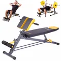 Produktbild: Hantelbank Multifunktion Schrägbank Verstellbar Trainingsbank Rückentrainer 3in1
