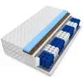 Produktbild: Taschenfederkernmatratze TITAN 90x200, 140x200, 160x200, 180x200 cm & weitere Größen, FDM, 20 cm hoch, (Matratze mit Kokos, Allergiker geeignet), Wendematratze mit zwei unterschiedlich festen Liegeseiten 140 cm x 200 cm x 20 cm