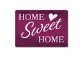 Produktbild: speecheese Fußmatte Home Sweet Fußmatte mit eleganter Aufschrift auf rosafarbenem