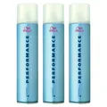 Produktbild: WELLA PERFORMANCE Haarspray Haarlack starker Halt perfektes Finish 3x 500 ml