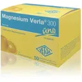 Produktbild: Magnesium Verla 300 uno Granulat mit Orangengeschmack zum Auflösen (50 St.)
