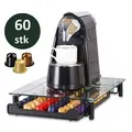 Produktbild: Kaffeekapsel Schublade für 60 Kapseln kompatibel mit Nespresso Kapselspender Glass