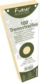 Produktbild: Packung mit 100 Trennstreifen gelocht trapezförmig aus Recycling Karton 190g For