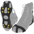 Produktbild: ALPIDEX Spikes ALPIDEX Anti Rutsch Schuh Spikes Ice Grips in verschiedenen Größen schwarz S