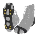 Produktbild: ALPIDEX Anti Rutsch Schuhspikes Größe 35-47 Ersatzspikes Ice Grips Schuhkrallen Schnee EIS Spikes Sohle Wandern Spazieren Hiking Walking Winter, Größe:S