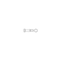 Produktbild: DIN 609 Sechskant-Passschraube M8x50 Stahl 8.8 blank m. Gewindezapfen 25 Stk