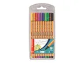 Produktbild: STABILO point 88 Fineliner Standardfarben 0,4mm farbsortiert - 10 Stück 8810