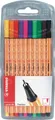 Produktbild: STABILO Fineliner Fineliner point 88 10er Etui