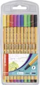 Produktbild: Stabilo Fineliner point 88® 10er Etui Standardfarben